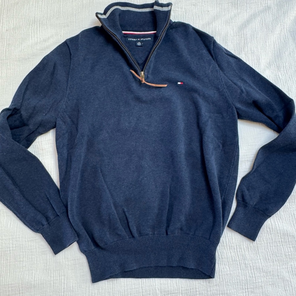 Tommy Hilfiger quarter zip sweater size extra small